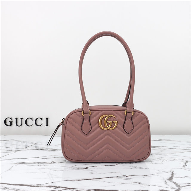 Gucci GG Marmont Small Top Handle Bag 795199 Dusty rose