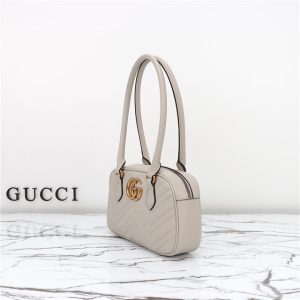 GG Marmont Small Top Handle Bag 795199 Light grey-2.jpg