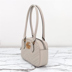 GG Marmont Small Top Handle Bag 795199 Light grey-5.jpg