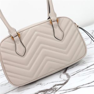 GG Marmont Small Top Handle Bag 795199 Light grey-8.jpg