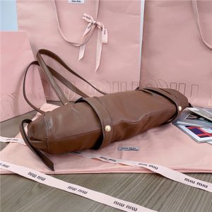 Joie Nappa Leather Bag 5BG289 Oak-4.jpg