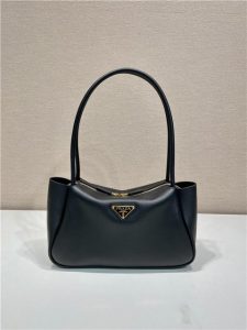 Medium Leather Handbag 1BA444 Black-1.jpg