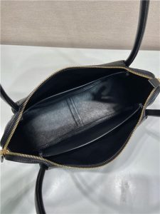 Medium Leather Handbag 1BA444 Black-8.jpg