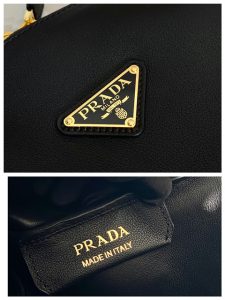 Medium Leather Handbag 1BA444 Black-9.jpg