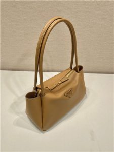 Medium Leather Handbag 1BA444 Caramel-4.jpg