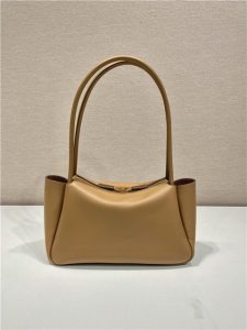 Medium Leather Handbag 1BA444 Caramel-5.jpg
