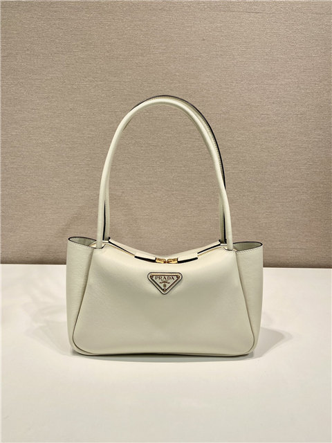 Medium Leather Handbag 1BA444 White-1.jpg