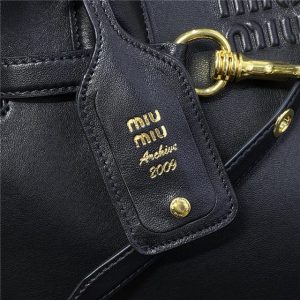 Miu Miu Aventure Nappa Leather Bag 5BG291 Black-8.jpg