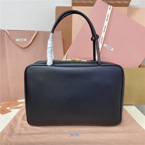 Miu Miu Beau Leather Bag 5BB117 Black-3.jpg
