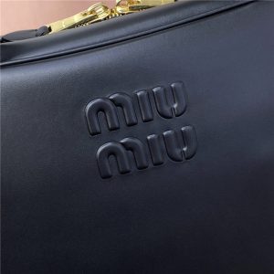 Miu Miu Beau Leather Bag 5BB117 Black-6.jpg