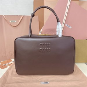 Miu Miu Beau Leather Bag 5BB117 Briarwood-1.jpg