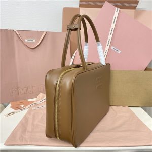 Miu Miu Beau Leather Bag 5BB117 Oak-3.jpg