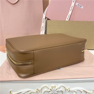 Miu Miu Beau Leather Bag 5BB117 Oak-5.jpg