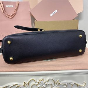 Miu Miu Medium Aventure Nappa Leather Top-handle Bag 5BB168 Black-4.jpg