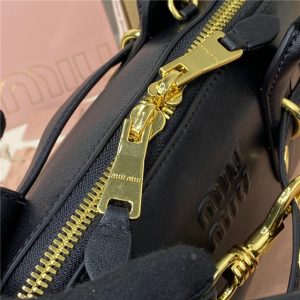 Miu Miu Medium Aventure Nappa Leather Top-handle Bag 5BB168 Black-6.jpg