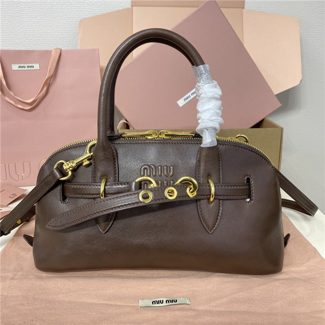 Miu Miu Medium Aventure Nappa Leather Top-handle Bag 5BB168 Briarwood-1.jpg