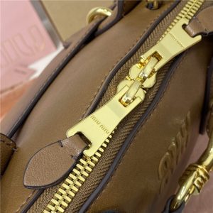 Miu Miu Medium Aventure Nappa Leather Top-handle Bag 5BB168 Oak-7.jpg