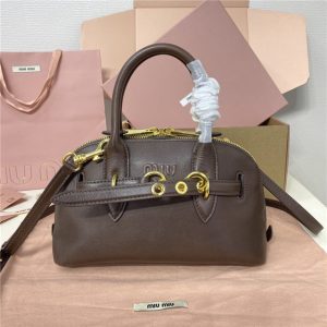 Miu Miu Small Aventure Nappa Leather Top-handle Bag 5BB169 Briarwood-1.jpg