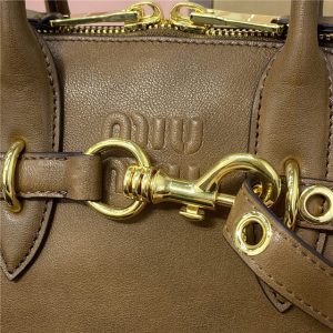 Miu Miu Small Aventure Nappa Leather Top-handle Bag 5BB169 Oak-5.jpg