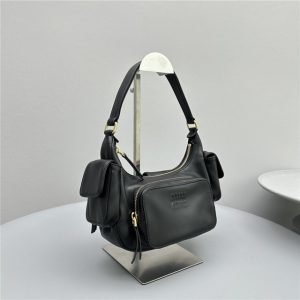 Pocket Nappa Leather Bag 5BC146 Black-2.jpg