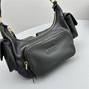 Pocket Nappa Leather Bag 5BC146 Black-5.jpg