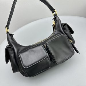 Pocket Nappa Leather Bag 5BC146 Black-7.jpg