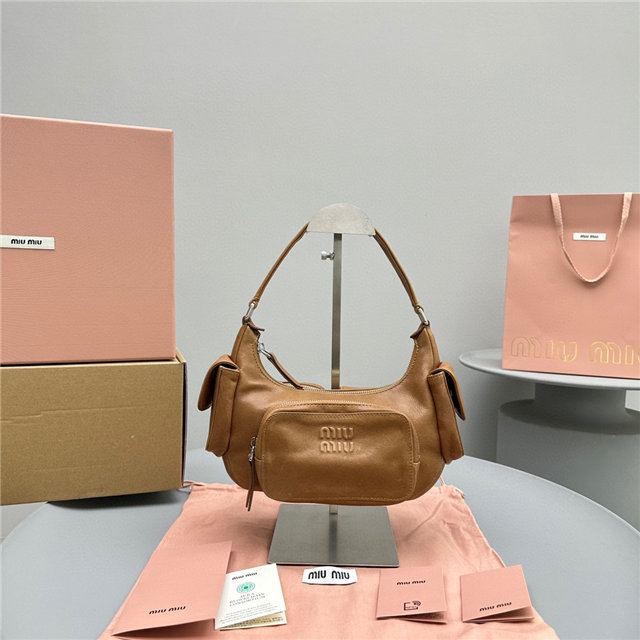 Pocket Nappa Leather Bag 5BC146 Caramel-1.jpg