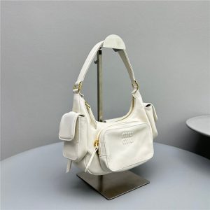 Pocket Nappa Leather Bag 5BC146 White-2.jpg