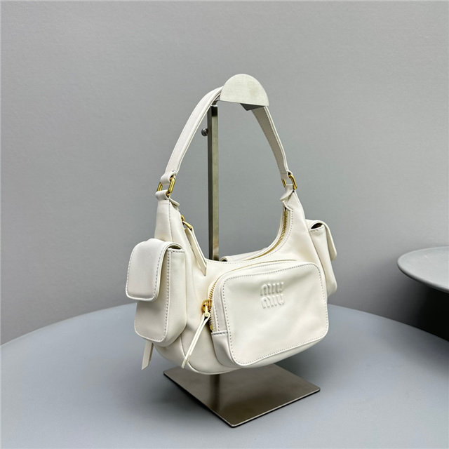 Pocket Nappa Leather Bag 5BC146 White-2.jpg