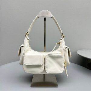 Pocket Nappa Leather Bag 5BC146 White-3.jpg