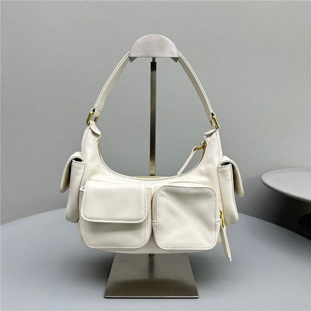 Pocket Nappa Leather Bag 5BC146 White-3.jpg