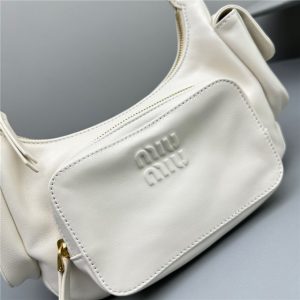 Pocket Nappa Leather Bag 5BC146 White-5.jpg