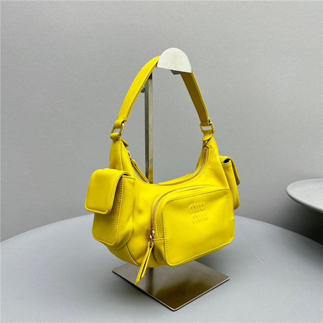 Pocket Nappa Leather Bag 5BC146 Yellow-2.jpg