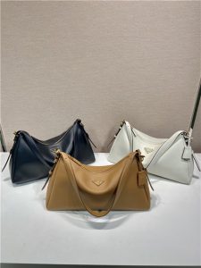 Prada Aimee Large Leather Shoulder Bag 1BC228 White-11.jpg