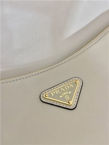 Prada Aimee Large Leather Shoulder Bag 1BC228 White-8.jpg
