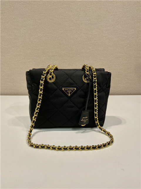 Prada Re-Edition 1995 Chaine Re-Nylon Tote Bag 1BG468 Black-2.jpg