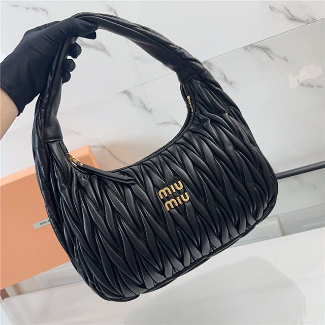 Wander Matelasse L Hobo Bag 5BC108 Black-2.jpg