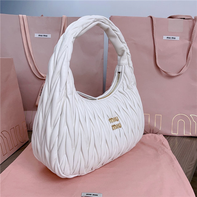 Wander Matelasse L Hobo Bag 5BC108 White-2.jpg