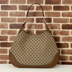 Gucci B Medium Shoulder Bag 815924 Beige-3