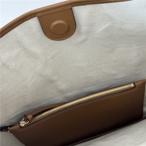 Gucci B Medium Shoulder Bag 815924 Beige-6