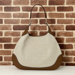 Gucci B Medium Shoulder Bag 815924 White-3