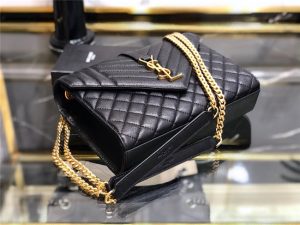 Medium Envelope Chain Bag 8208 BlackGold-2.jpg