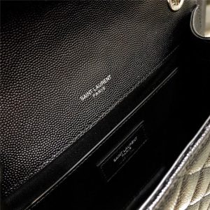 Medium Envelope Chain Bag 8208 BlackSilver-9.jpg