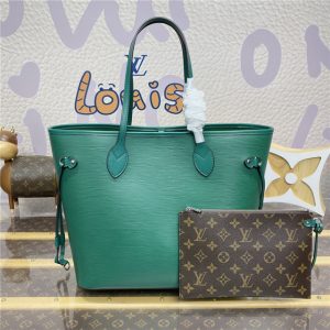 Neverfull MM M12195 Green-1.jpg