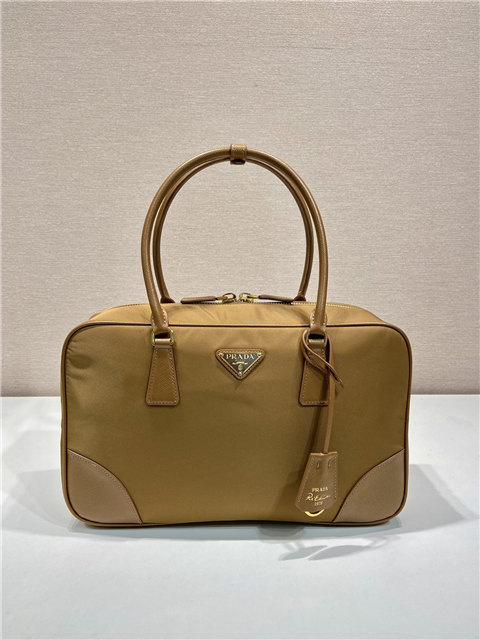 Prada Re-Edition 1978 Large 1BB114 Cork Beige