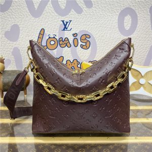 Coussin Hobo MM M12072 Chocolat-1.jpg