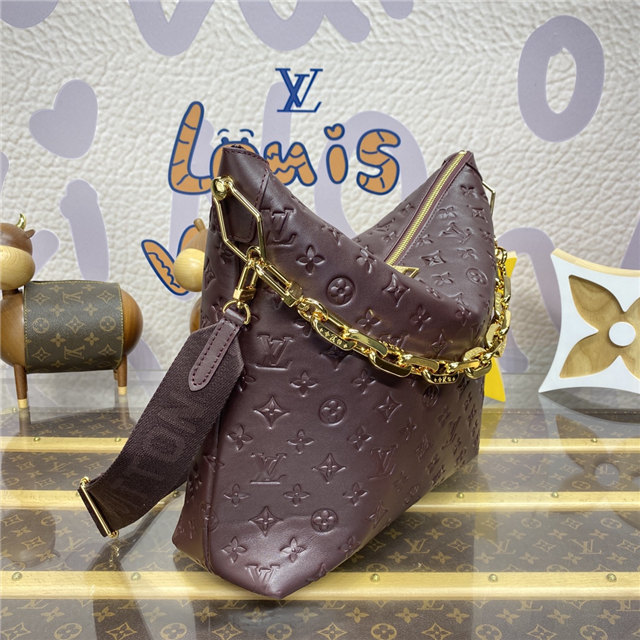 Coussin Hobo MM M12072 Chocolat-2.jpg