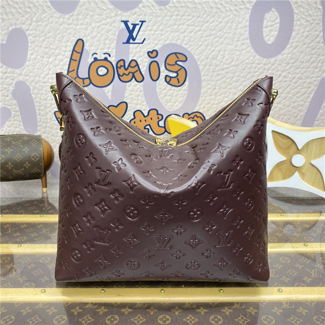 Coussin Hobo MM M12072 Chocolat-3.jpg