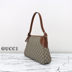 GG Emblem Large Shoulder Bag 815217 Brown-2.jpg