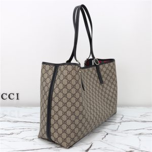 GG Emblem Large Tote Bag 815212 Black-2.jpg
